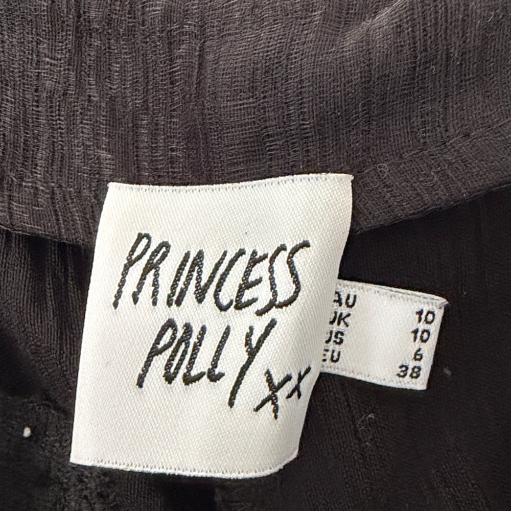 Princess Polly Elegant Black Dress Pants - Picture 3 of 5
